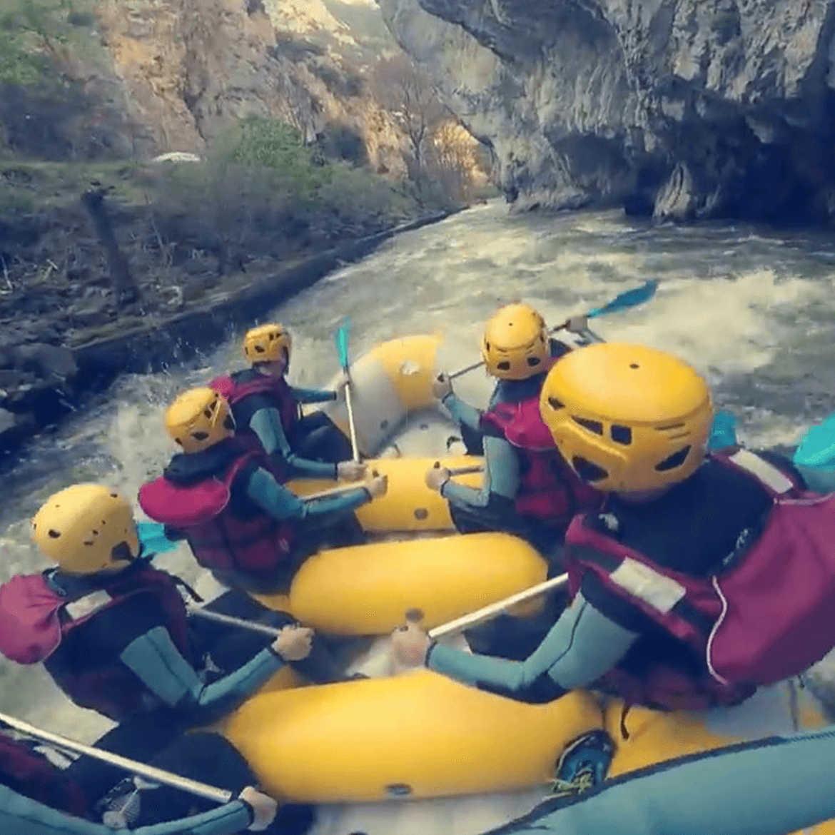 Rafting en eaux vives pyrénées